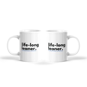Life Long Learner Mug - White