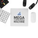Mega Compounding Mouse Pad - White