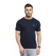 TechnoFunda Crew Neck Men's T-shirt - Navy Blue